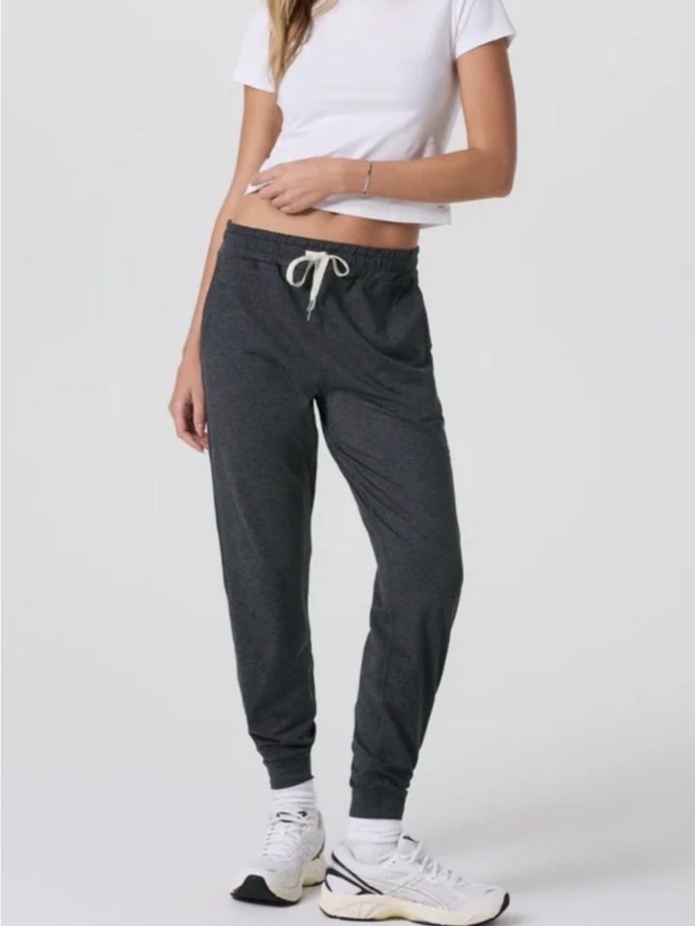 Vuori Charcoal Heather Drawstring Waist Performance Jogger Size XSMALL